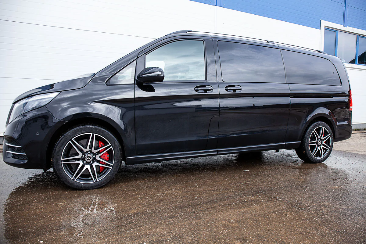 Mercedes-Benz W447 V-class carbon-ceramic brakes. Pic 22