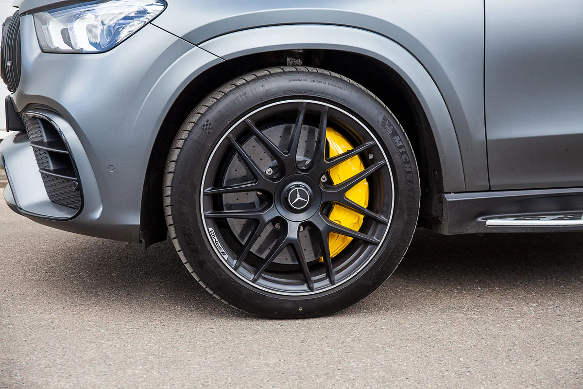 Mercedes-Benz W167 GLE/GLS carbon-ceramic brakes. Pic 11