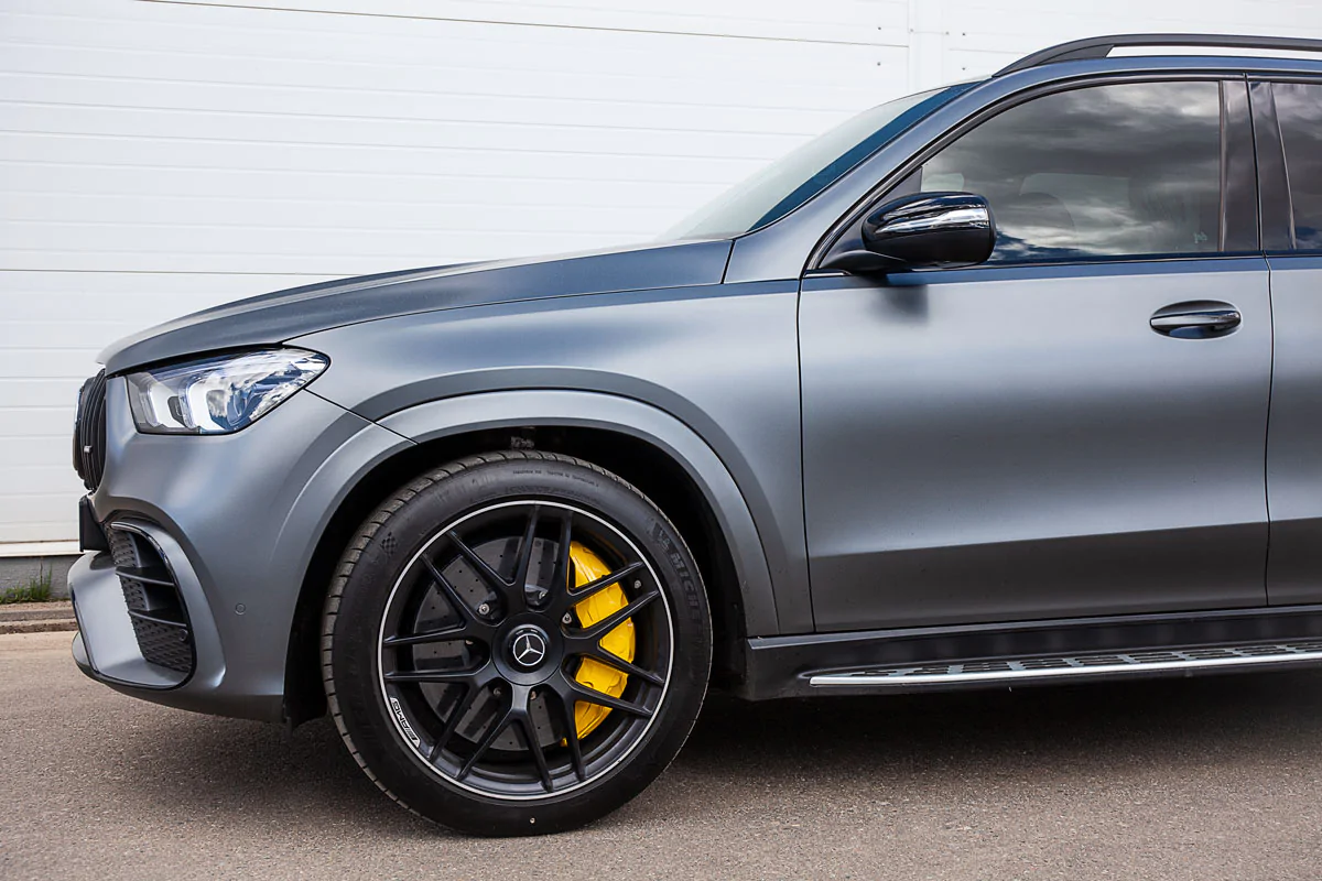 Mercedes-Benz W167 GLE/GLS carbon-ceramic brakes. Pic 12