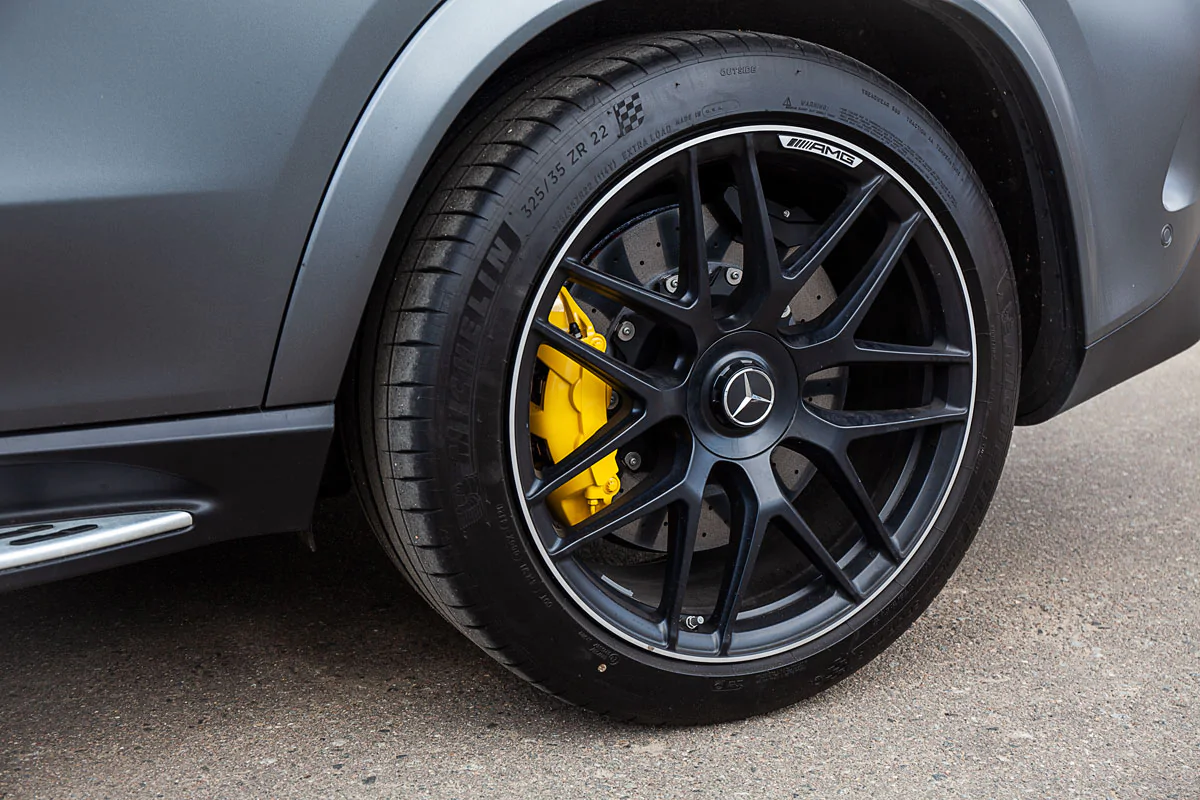 Mercedes-Benz W167 GLE/GLS carbon-ceramic brakes. Pic 10