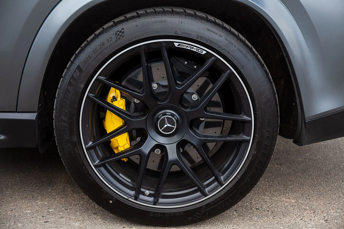 Mercedes-Benz W167 GLE/GLS carbon-ceramic brakes. Pic 9