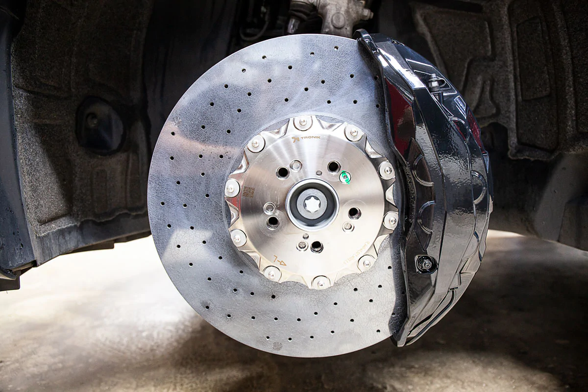 Carbon-ceramic brake system Mercedes-Benz W223 Maybach. Pic 11