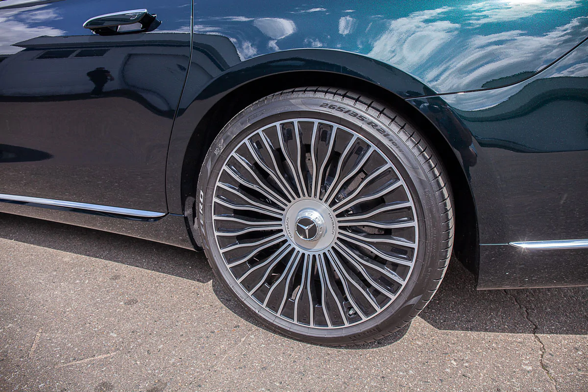 Carbon-ceramic brake system Mercedes-Benz W223 Maybach. Pic 17