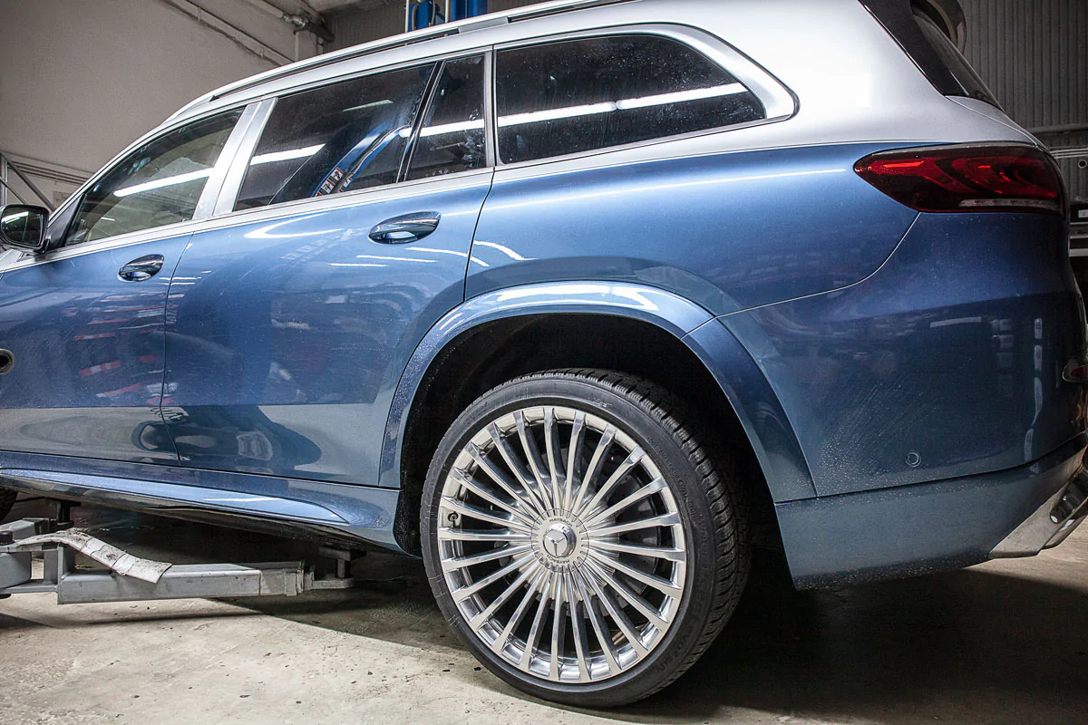 Carbon-ceramic brake system Mercedes-Benz Maybach GLS. Pic 11