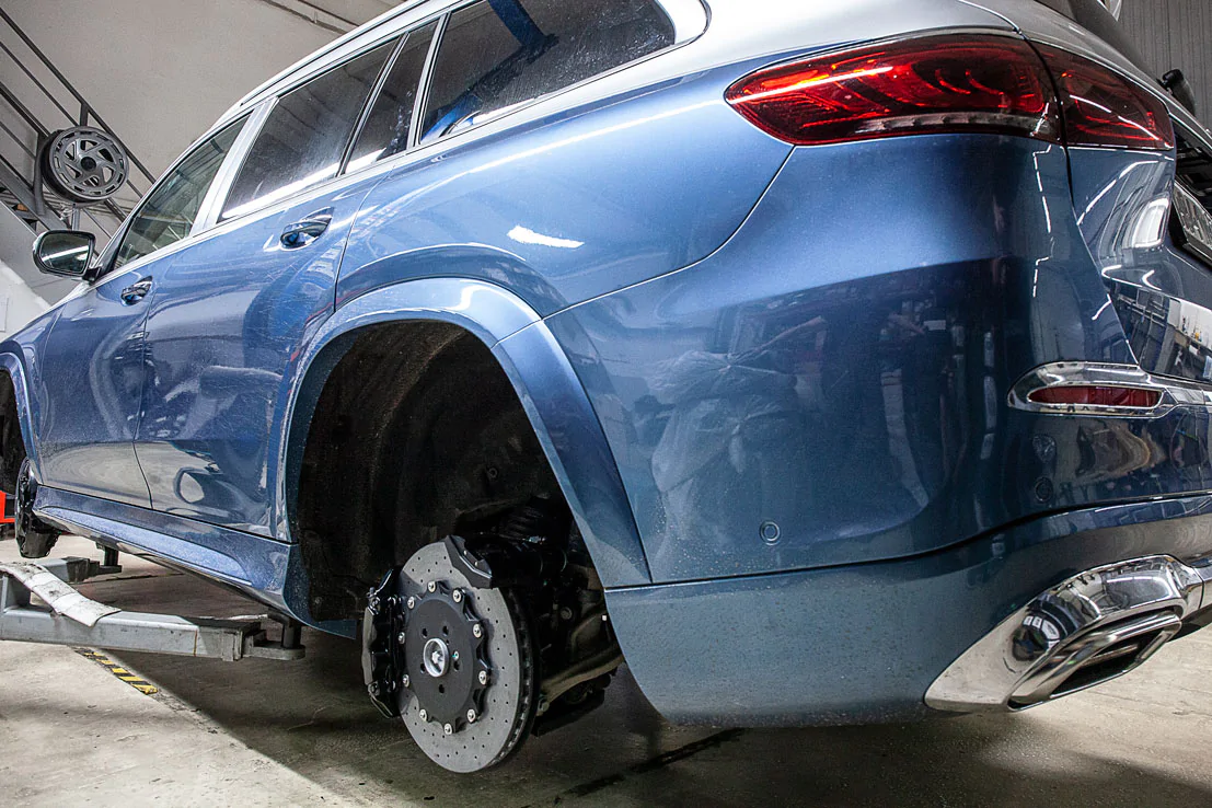 Carbon-ceramic brake system Mercedes-Benz Maybach GLS. Pic 7