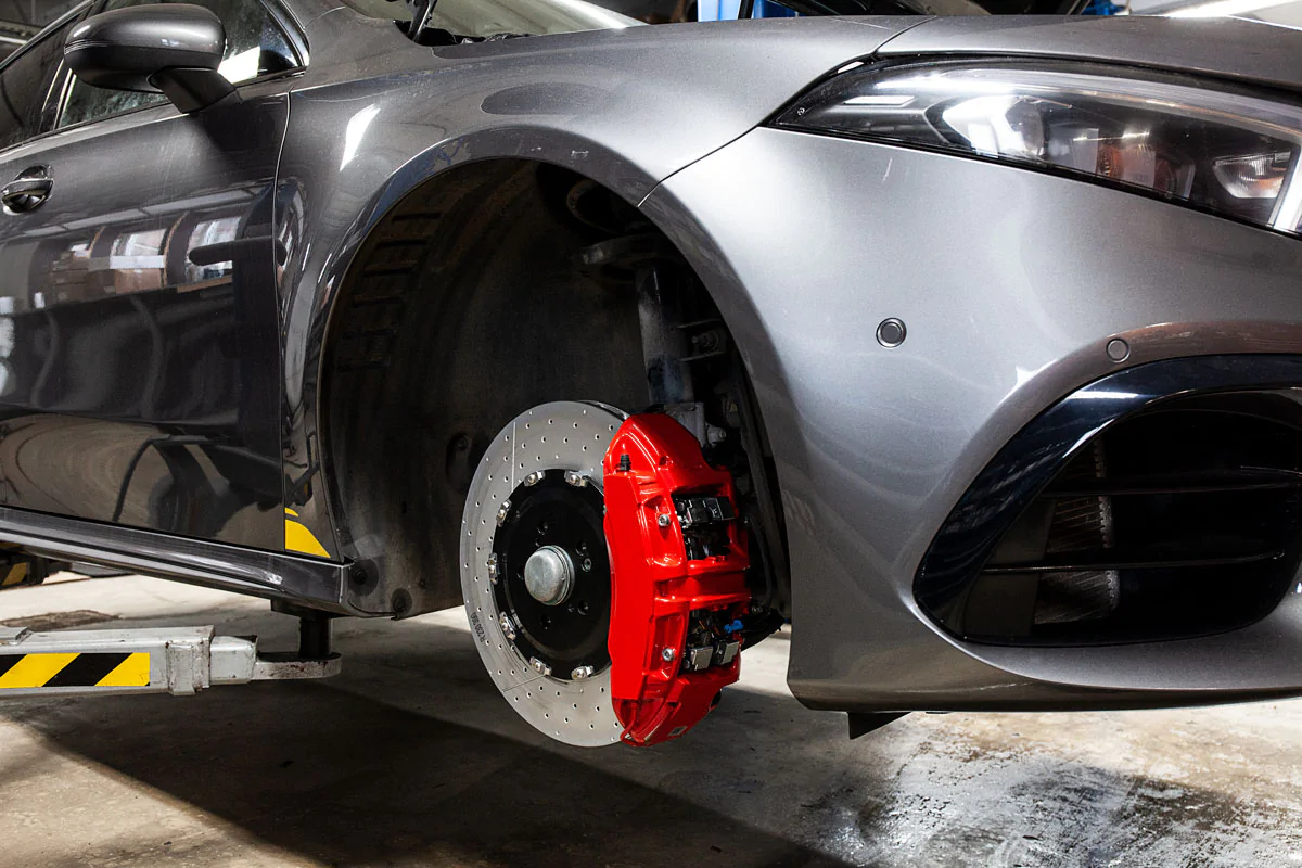 Mercedes-Benz A-class W177 brakes. Pic 5