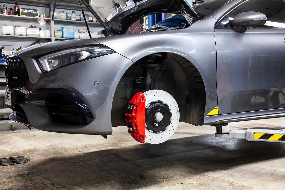 Mercedes-Benz A-class W177 brakes. Pic 6