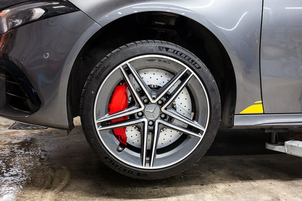 Mercedes-Benz A-class W177 brakes. Pic 7