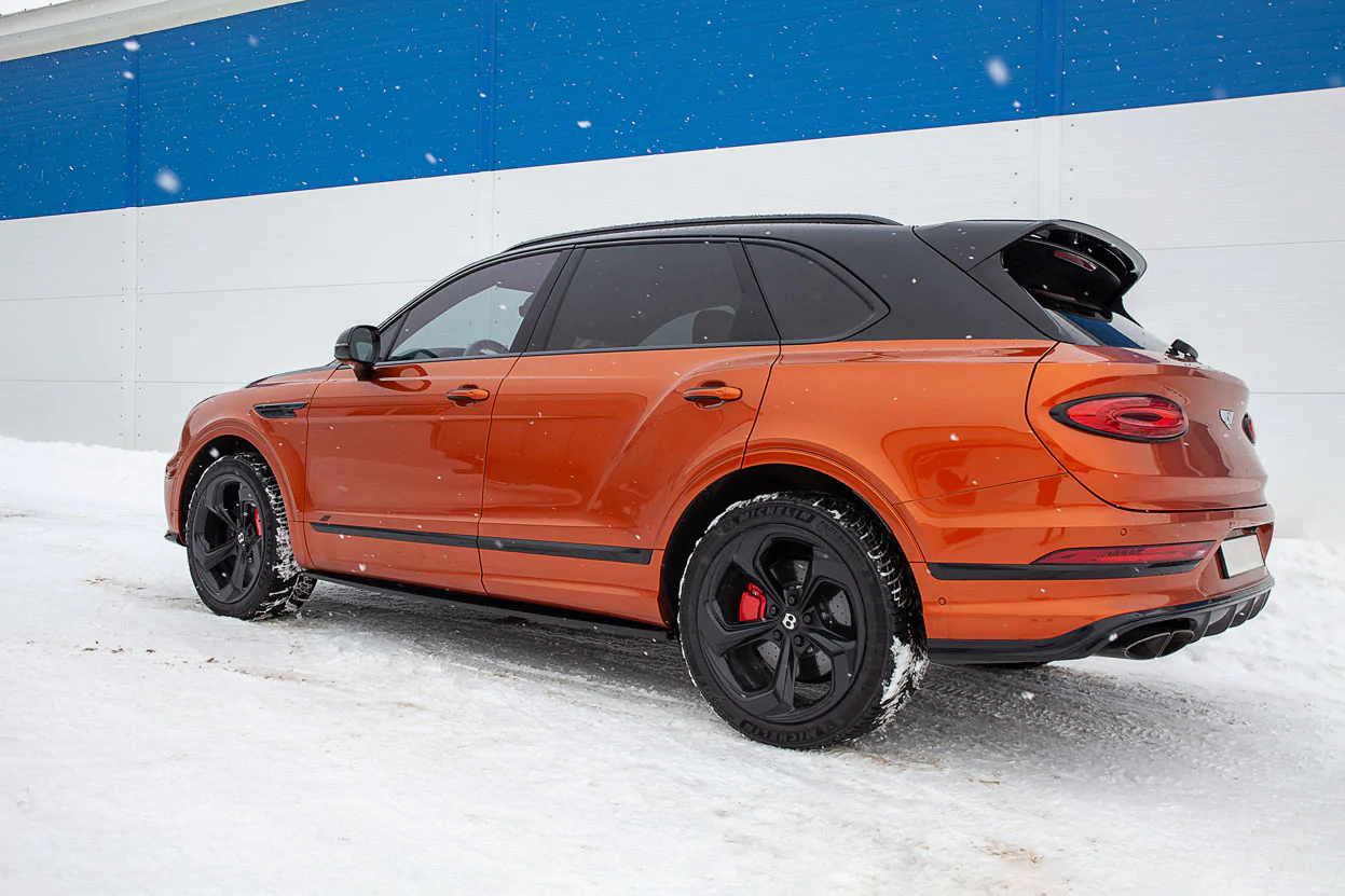 Carbon-ceramic brake system Bentley Bentayga. Pic 13