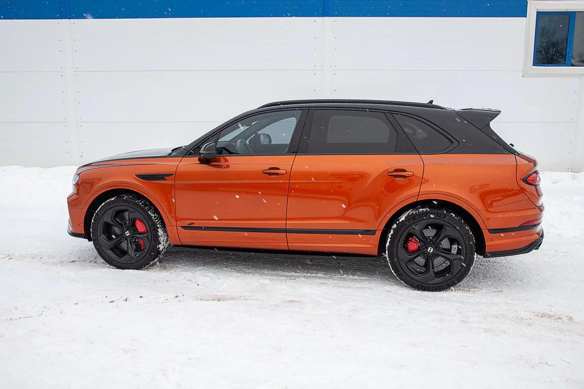 Carbon-ceramic brake system Bentley Bentayga. Pic 14