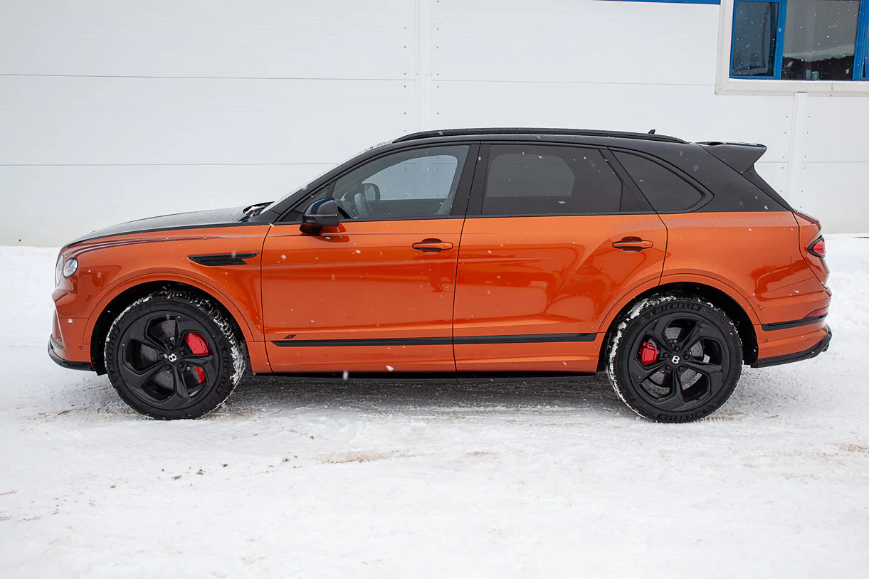 Carbon-ceramic brake system Bentley Bentayga. Pic 15