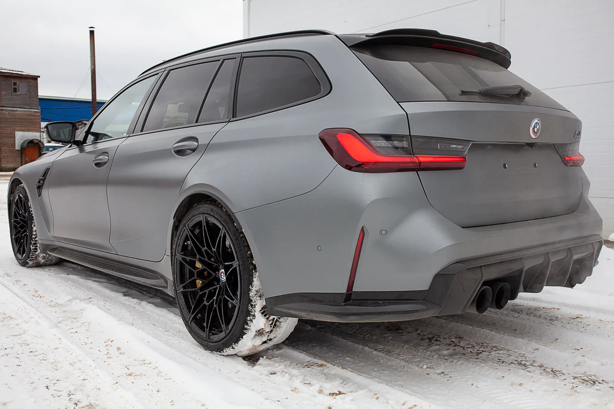 Carbon-ceramic brake system BMW M3 G80. Pic 12