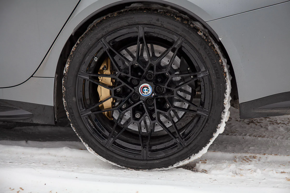 Carbon-ceramic brake system BMW M3 G80. Pic 14