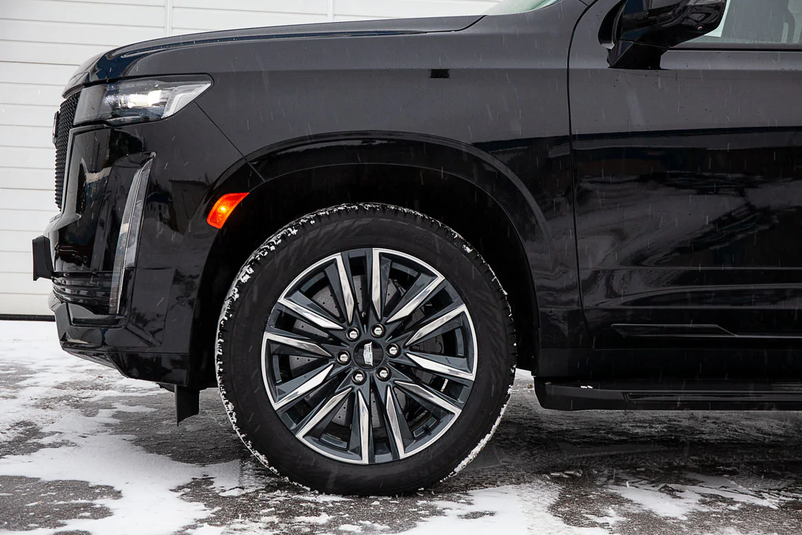 Carbon-ceramic brake system Cadillac Escalade. Pic 13