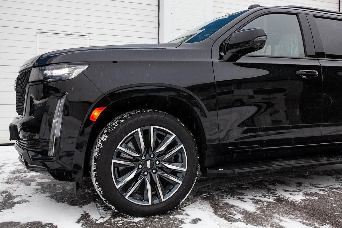 Carbon-ceramic brake system Cadillac Escalade. Pic 14