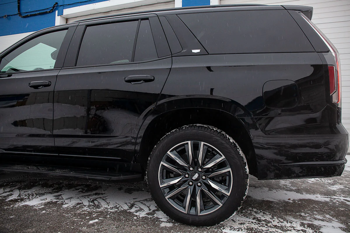 Carbon-ceramic brake system Cadillac Escalade. Pic 17