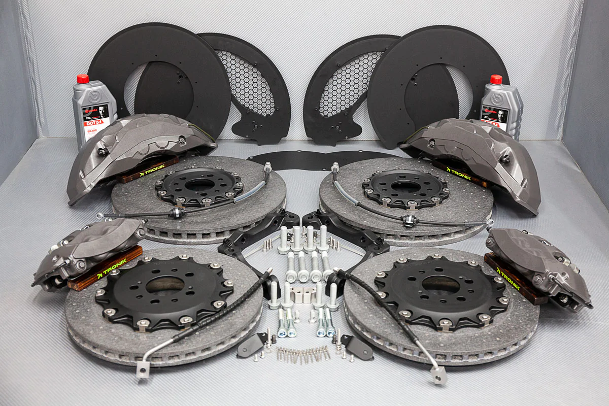 Carbon-ceramic brake system kit Dodge Challenger kit. Pic 1