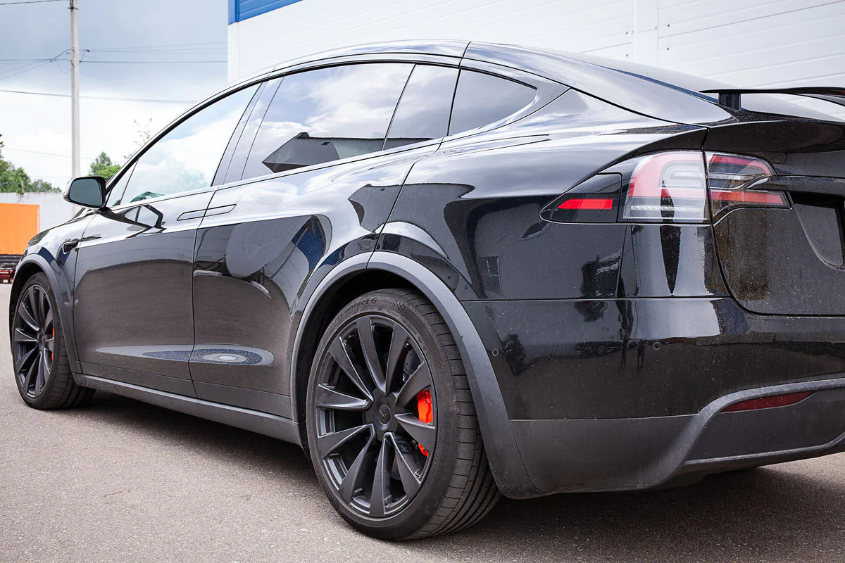 Carbon-ceramic brake system Tesla Model X Plaid, Pic 17