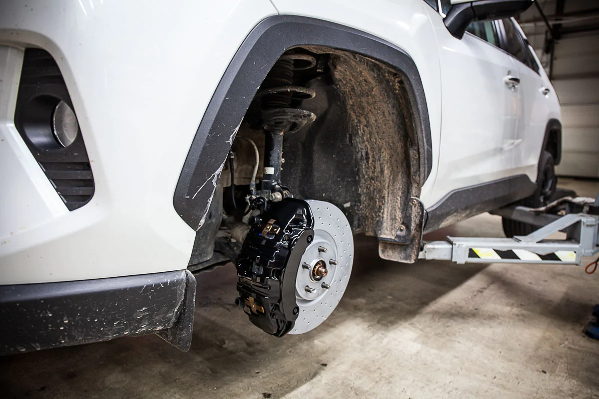 Brake system Toyota RAV-4. Pic 4