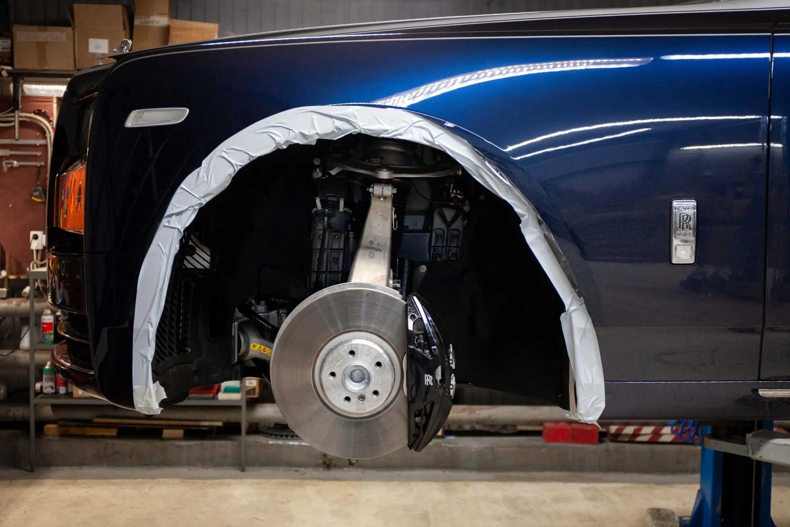 OEM brake system Rolls-Royce Phantom. Pic 1