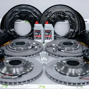Carbon ceramic brake system kit for Porsche Cayenne. Pic 1