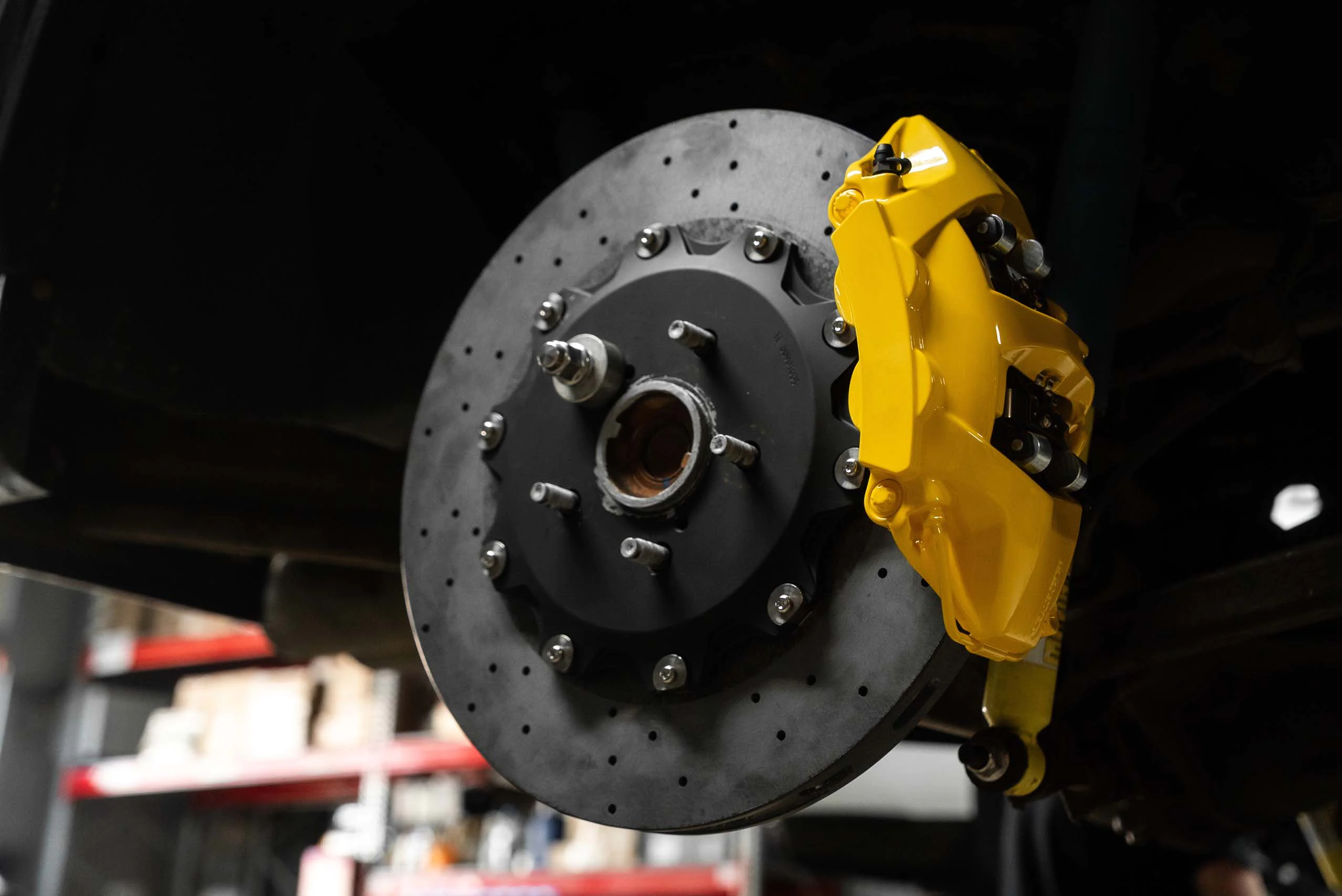 Carbon ceramic brake system for Jeep Grand Cherokee SRT. Pic 7