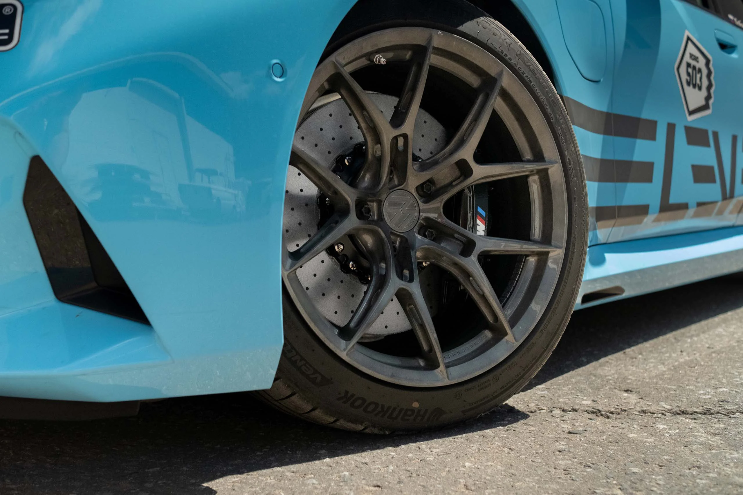 Carbon ceramic brake system for BMW G90. Pic 6