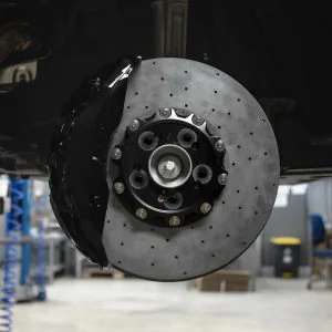 Carbon ceramic brake system for Mercedes-Benz W463.276. Pic 5