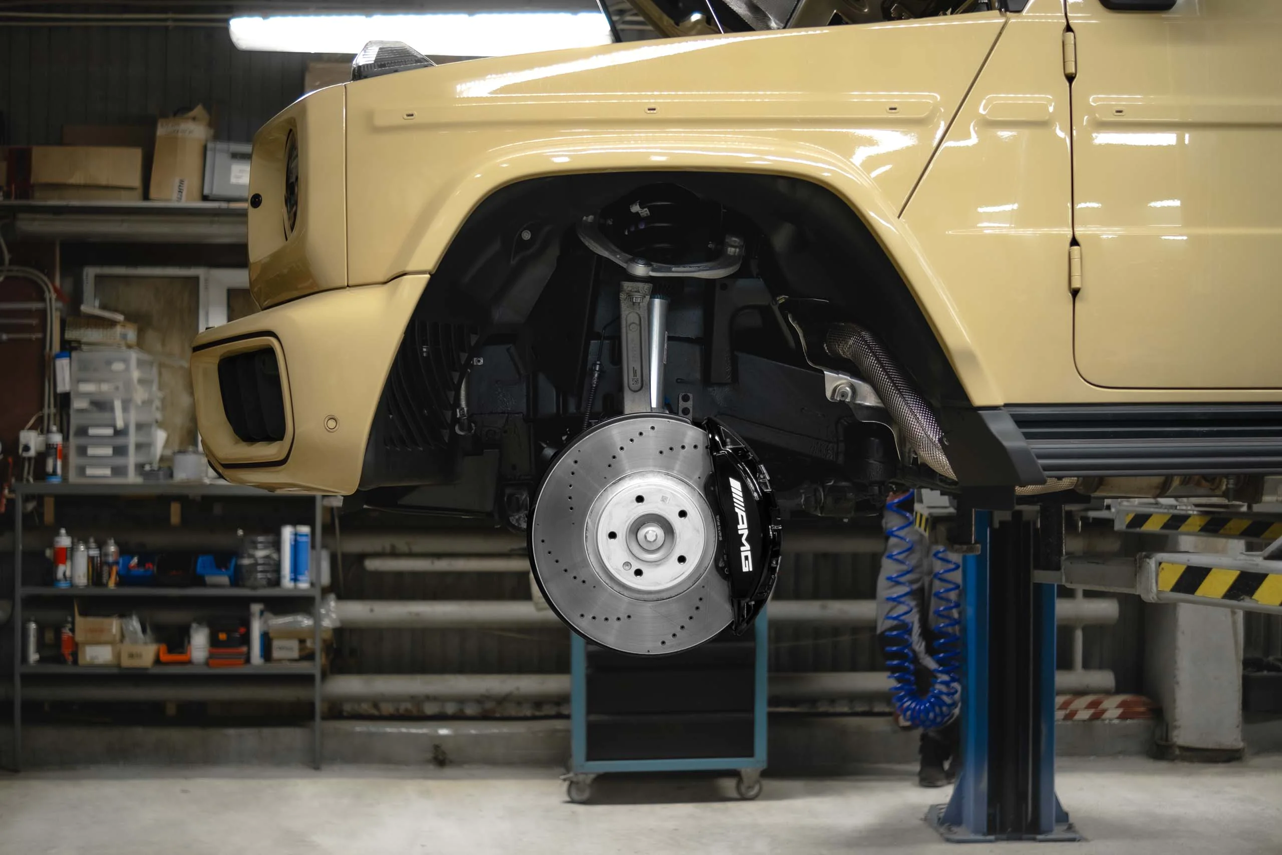 OEM brake system Mercedes-Benz W463.276. Pic 1