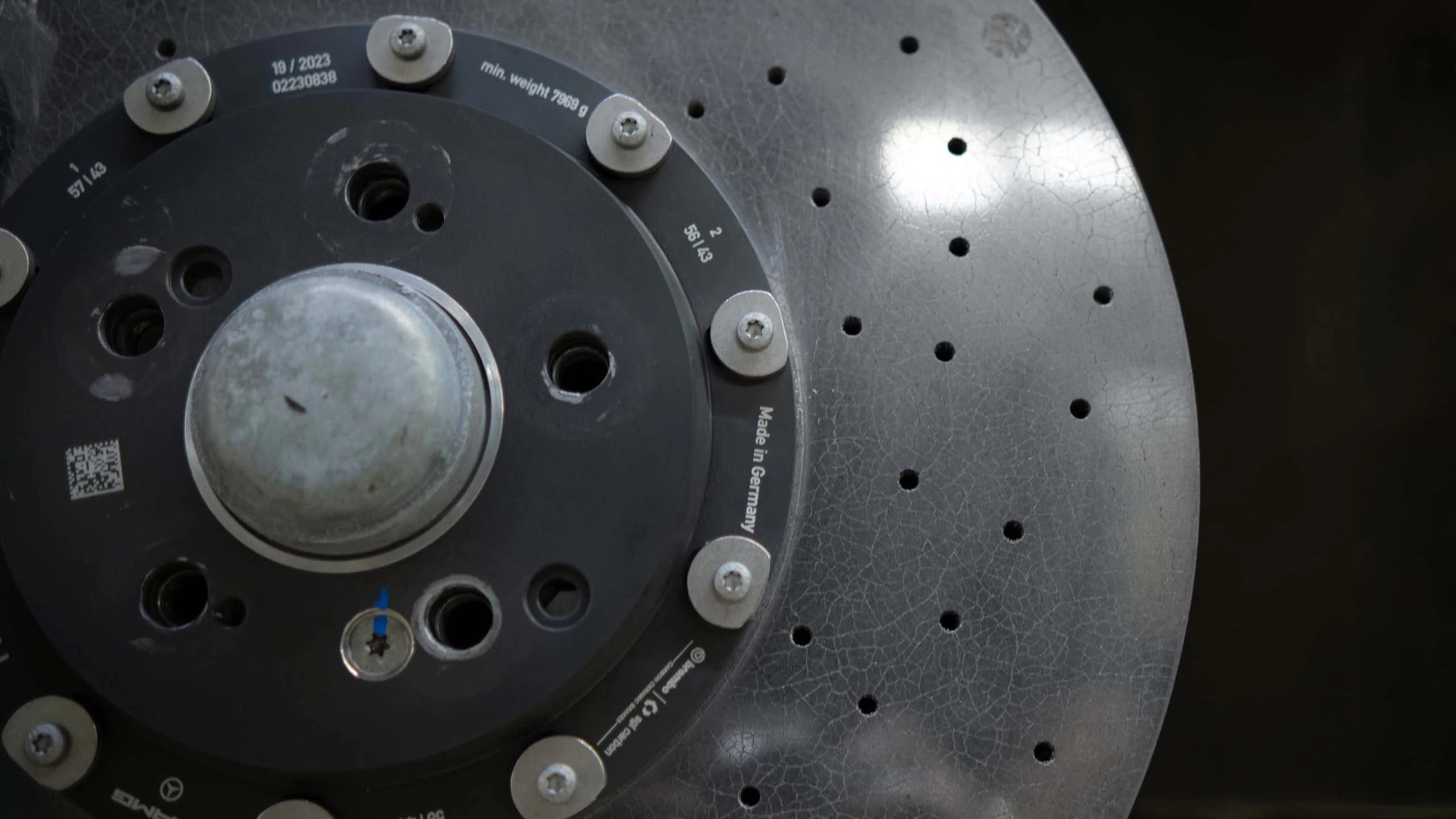 Carbon ceramic brake system for Mercedes-Benz W223. Pic 5