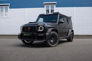 Carbon-ceramic brake system for Mercedes-Benz G class. Pic 14