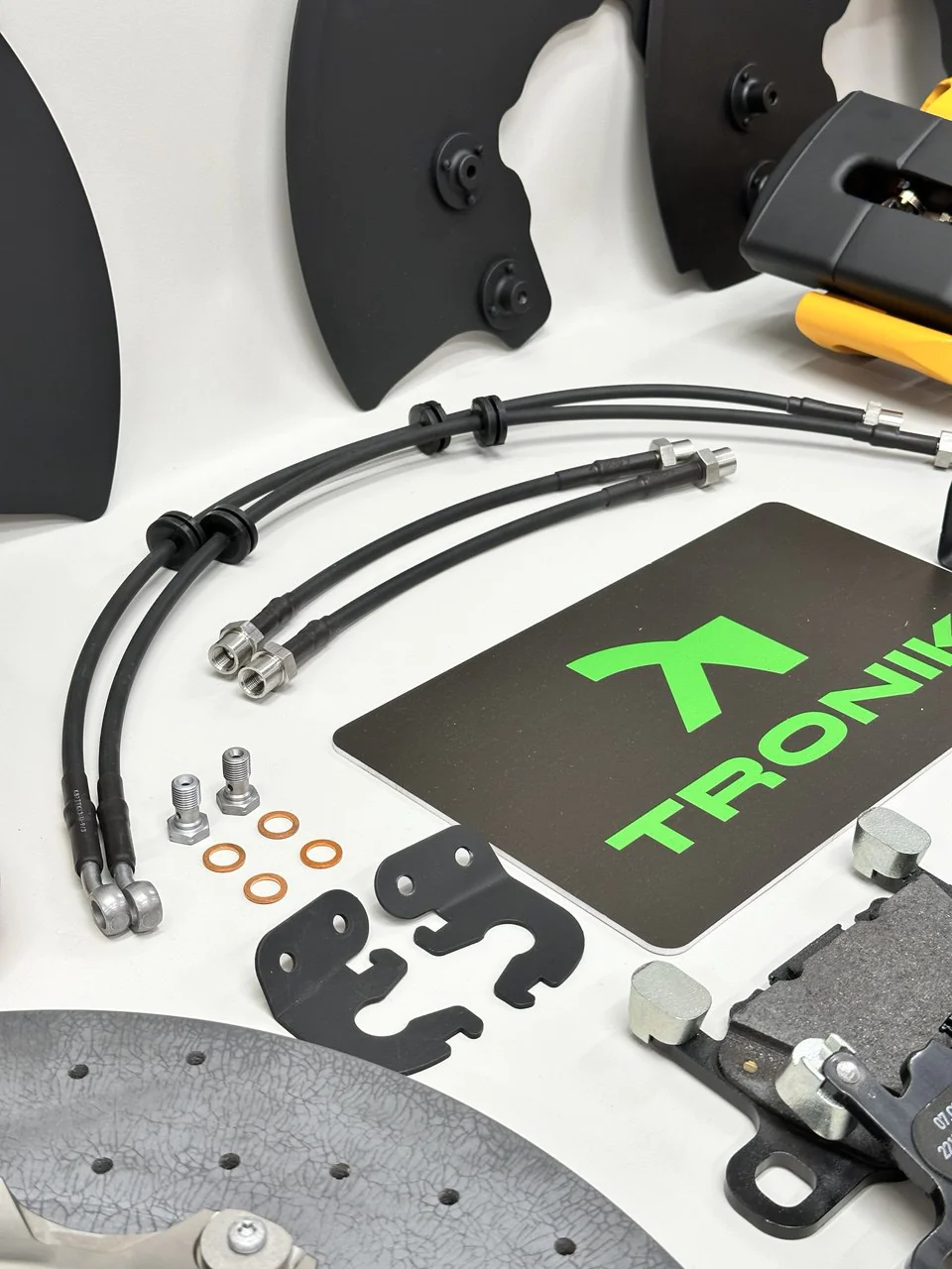 Rolls-Royce Cullinan RR31 Custom Carbon-Ceramic Big Brake Kit 440-40 410-32 Ti (Sun Yellow) - Image 12