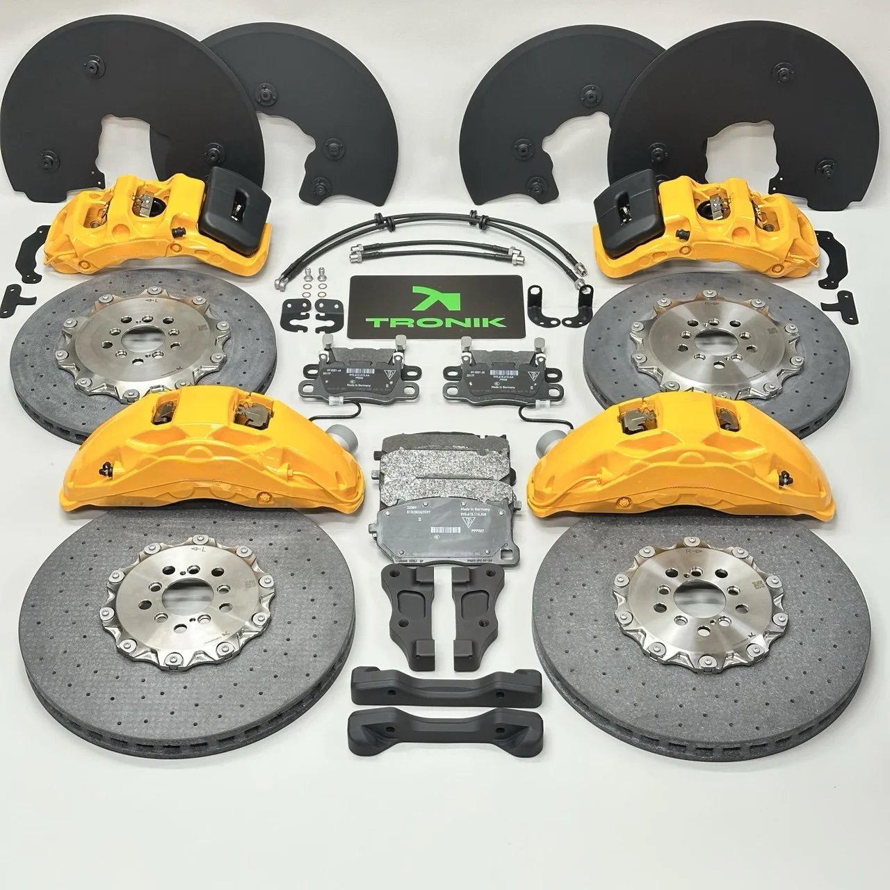 Rolls-Royce Cullinan RR31 Custom Carbon-Ceramic Big Brake Kit 440-40 410-32 Ti (Sun Yellow)