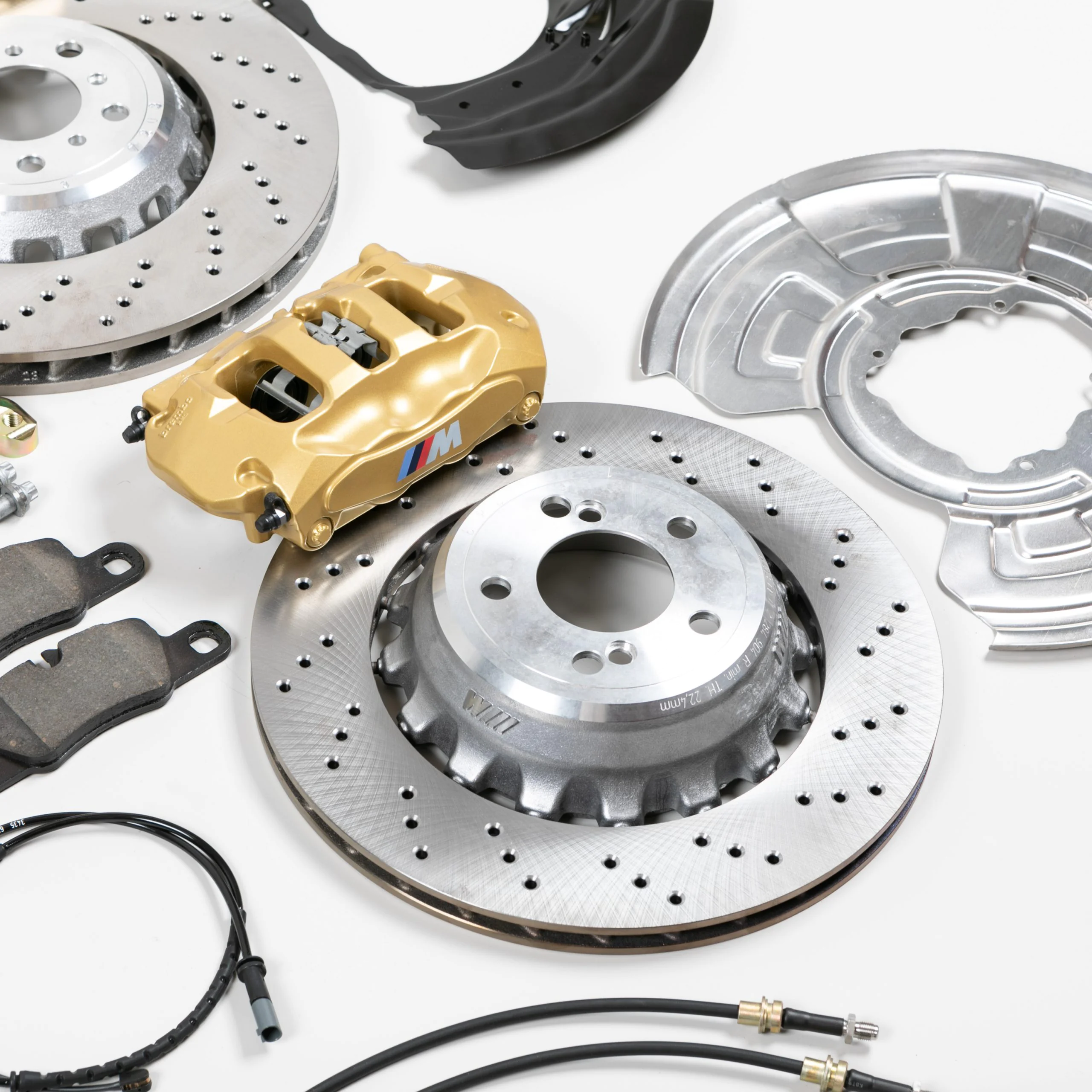 Full Big Brake Upgrade Kit for BMW X5 F15 X6 F16 to M4 F82 6-pot and Rear 4-pot - Image 4