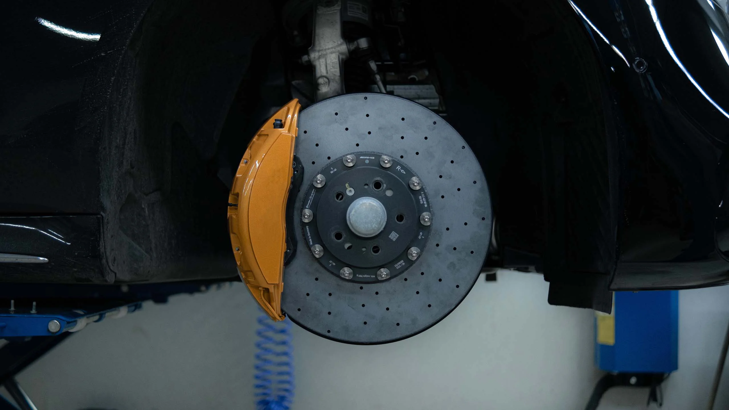 Carbon-ceramic brake system for Mercedes-Benz W223. Pic 2 Carbon-ceramic brake system for Mercedes-Benz W223. Pic 2