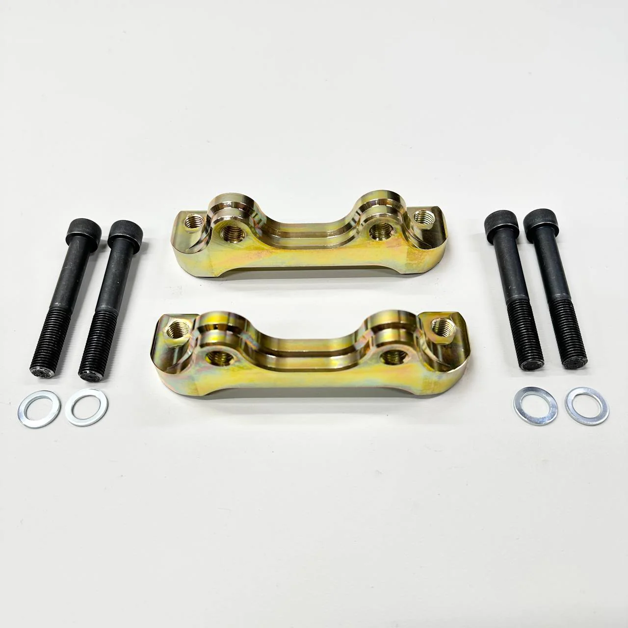 Adapters to install Brembo Porsche 4-pot rear brake calipers and discs 385x24mm on BMW X5 F15 X6 F16 - Image 4