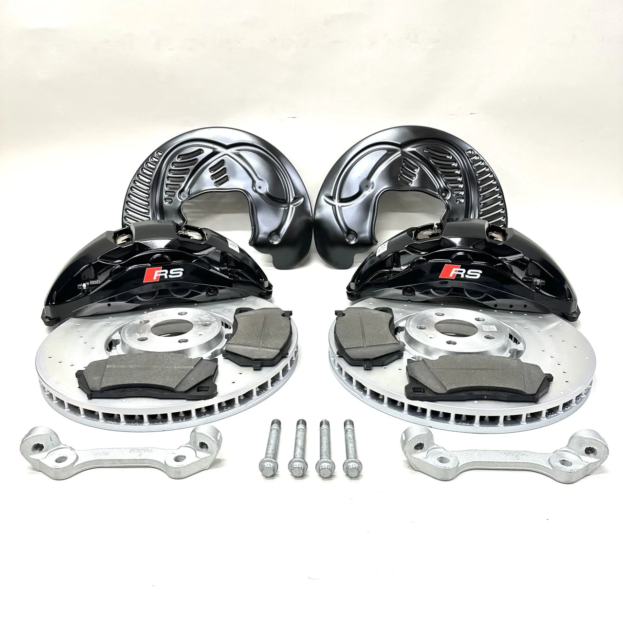 AUDI Q7 Q8 (Typ 4M MLB Evo 2015-2022) Front Big 10 pot OEM brake kit BLACK - Image 2
