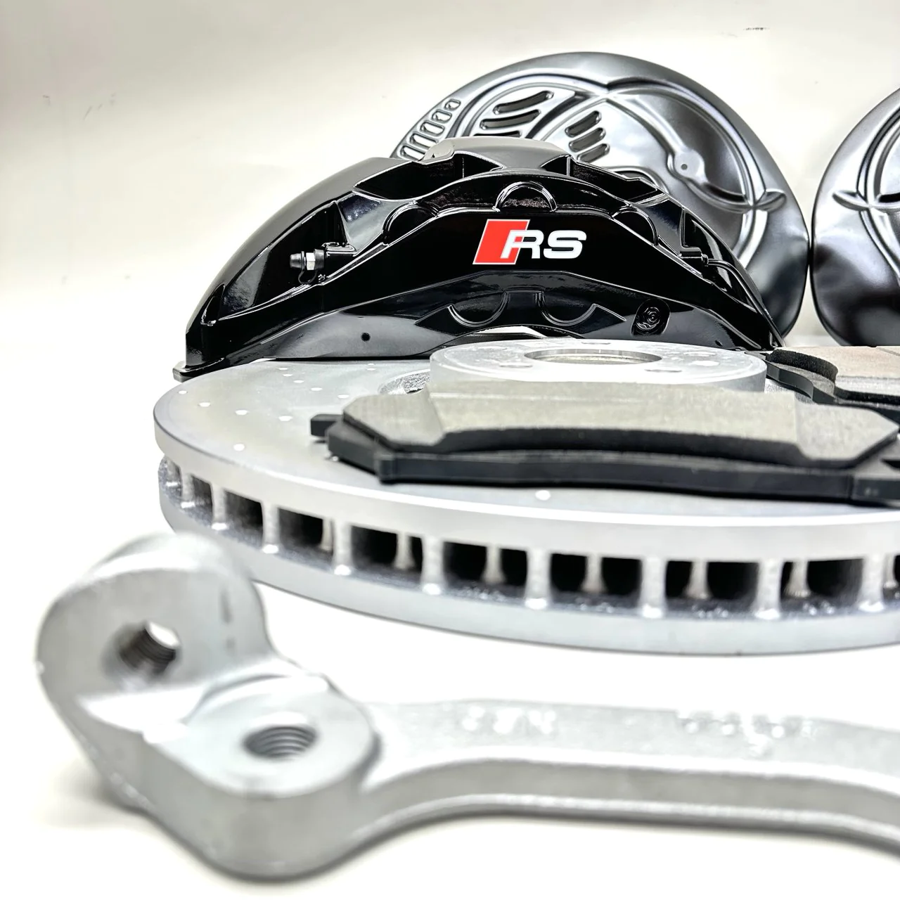 AUDI Q7 Q8 (Typ 4M MLB Evo 2015-2022) Front Big 10 pot OEM brake kit BLACK - Image 6