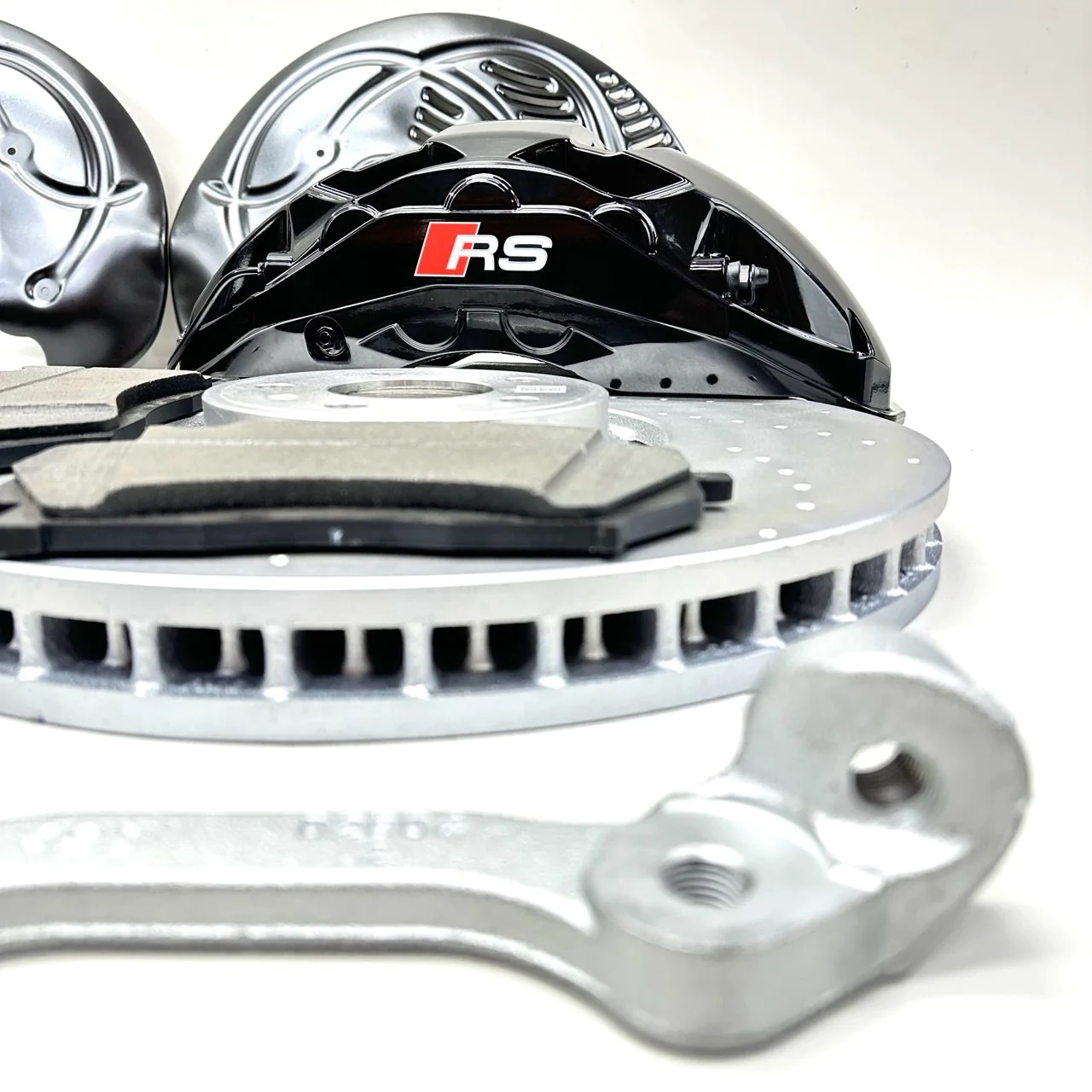 AUDI Q7 Q8 (Typ 4M MLB Evo 2015-2022) Front Big 10 pot OEM brake kit BLACK - Image 7