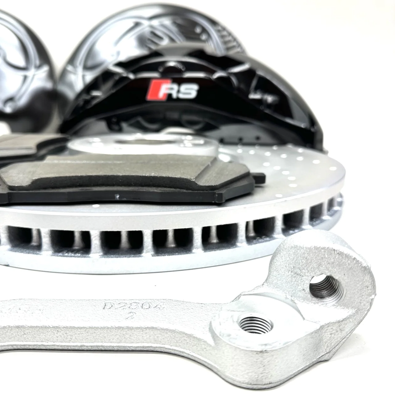 AUDI Q7 Q8 (Typ 4M MLB Evo 2015-2022) Front Big 10 pot OEM brake kit BLACK - Image 5