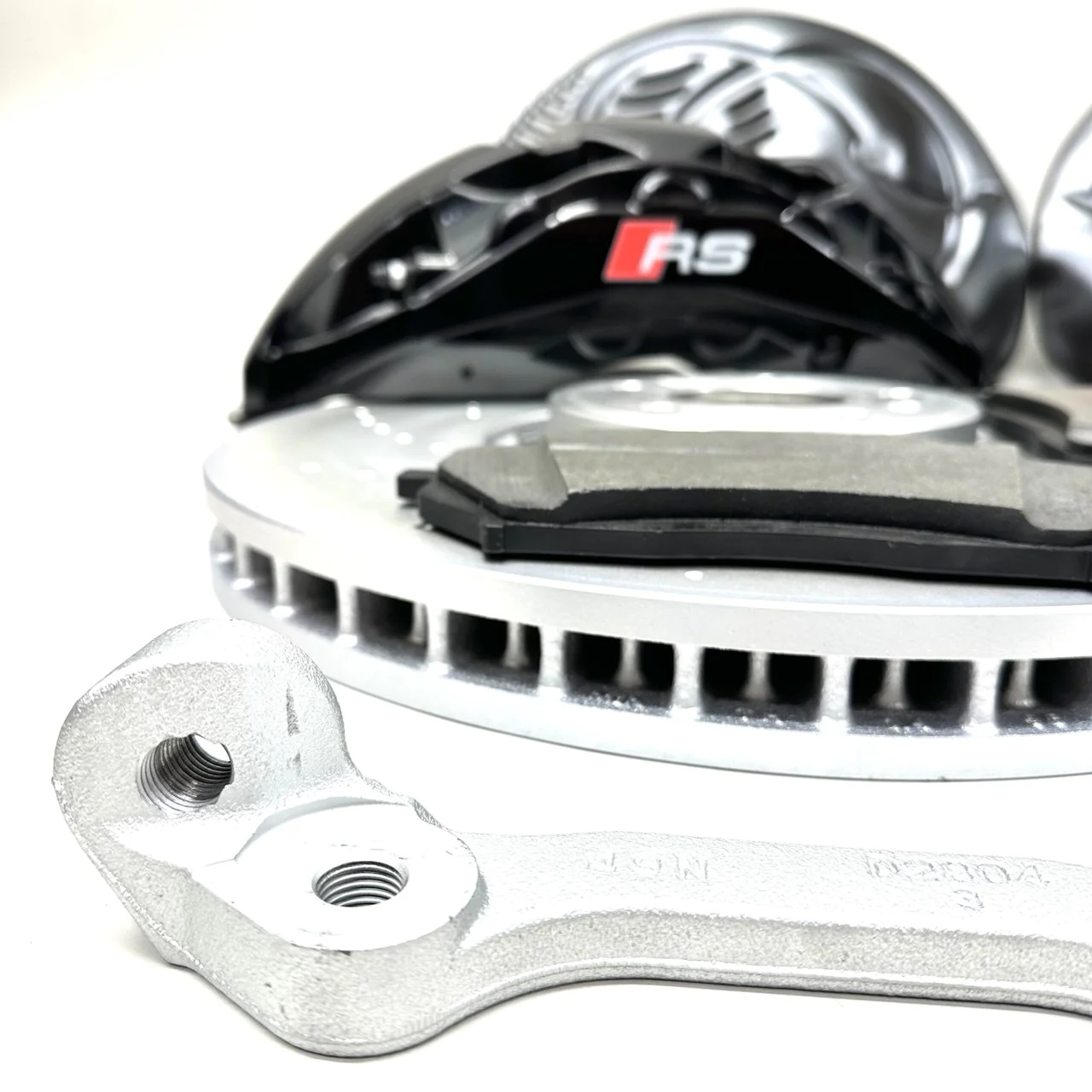 AUDI Q7 Q8 (Typ 4M MLB Evo 2015-2022) Front Big 10 pot OEM brake kit BLACK - Image 4