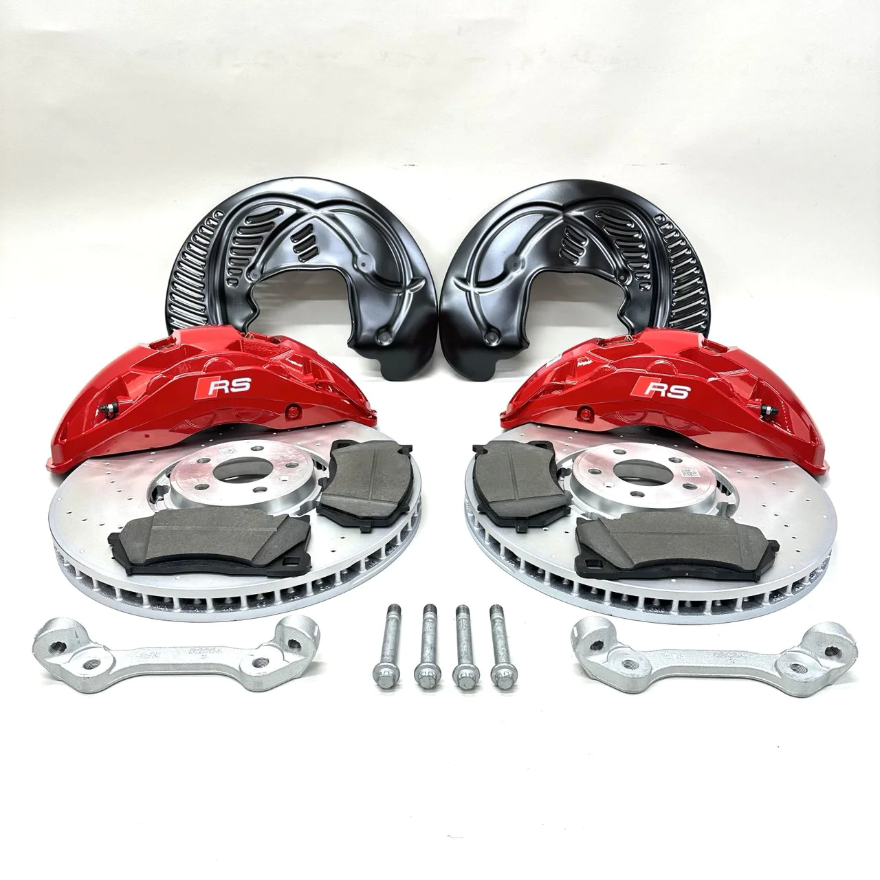 AUDI Q7 Q8 (Typ 4M MLB Evo 2015-2022) Front Big 10 pot OEM brake kit RED - Image 2
