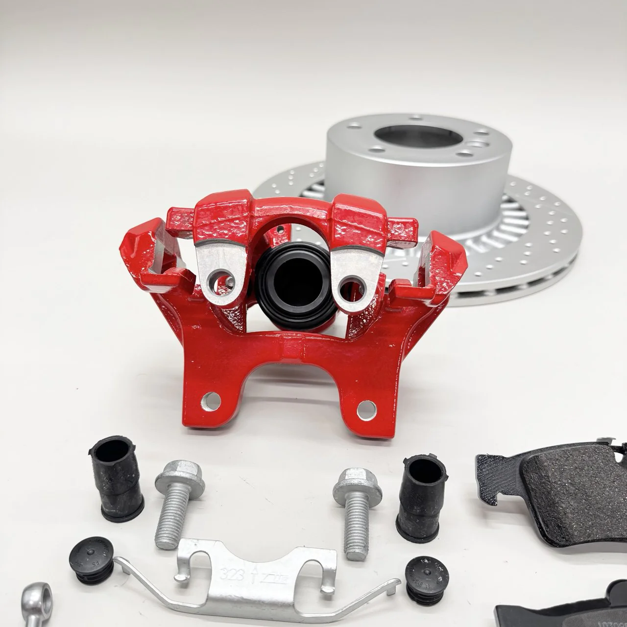 Mercedes-Benz Red W463 full big brake upgrade kit for G500 G550 G55 - Image 8