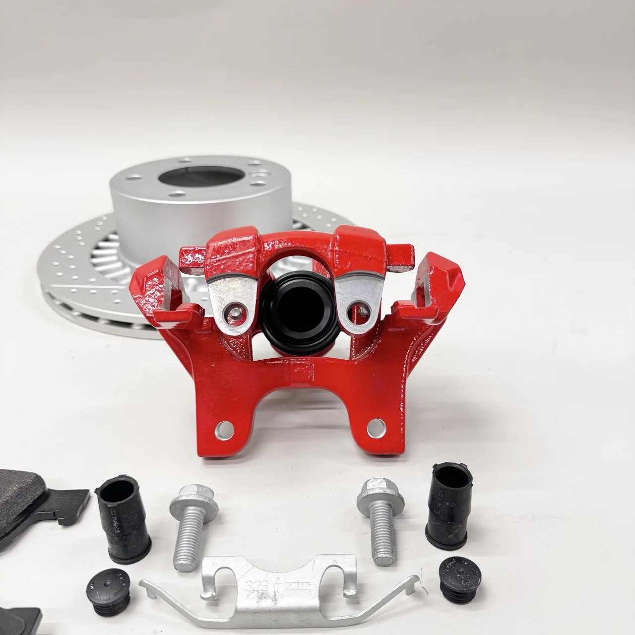 Mercedes-Benz Red W463 full big brake upgrade kit for G500 G550 G55 - Image 9