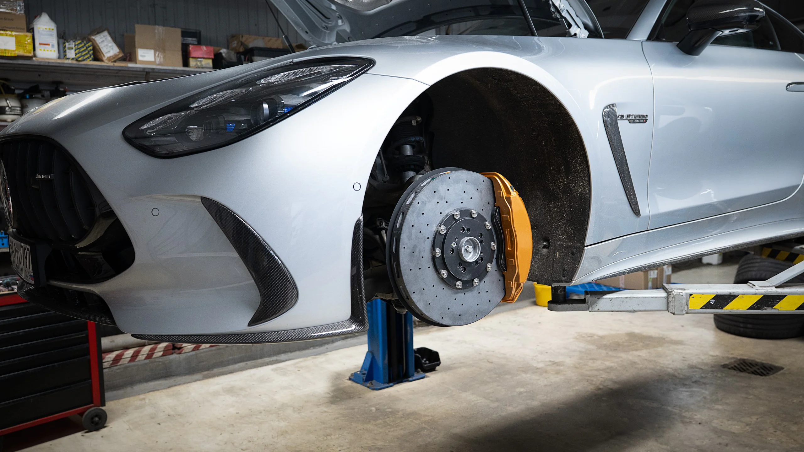 Carbon-ceramic brake system for MB W192 8 | Carbon-ceramic brake system for MB W192 Carbon-ceramic brake system for MB W192 Picture 8